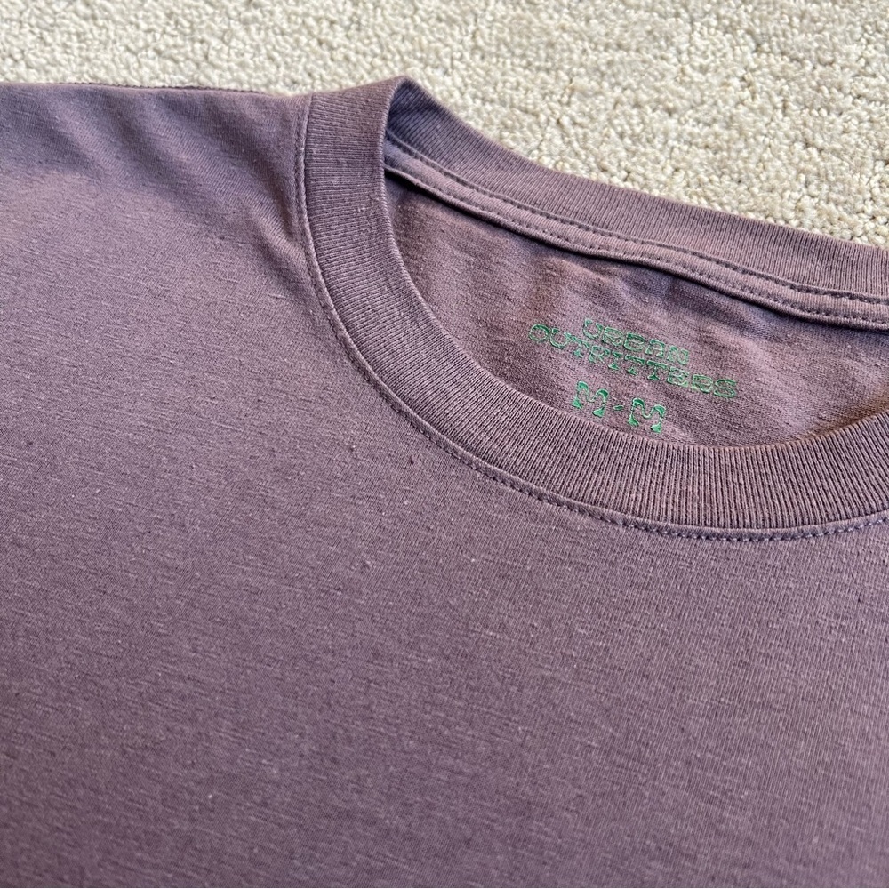 Urban Outfitters Men's Basic Purple T-Shirt - Picture 2 of 5